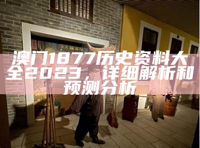 澳门1877历史资料大全2023，详细解析和预测分析