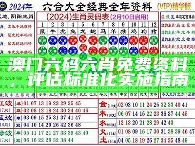 澳门六码六肖免费资料，评估标准化实施指南