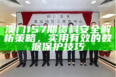 澳门157期资料安全解析策略，实用有效的数据保护技巧