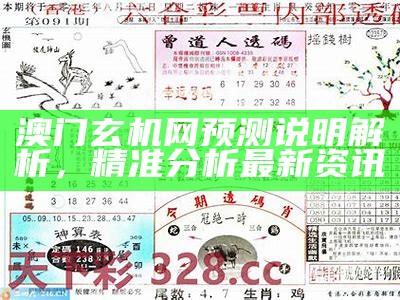 澳门玄机网预测说明解析，精准分析最新资讯